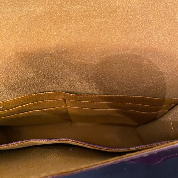 NWT Nicole Rucci purple shoulder bag - Picture 4 of 6